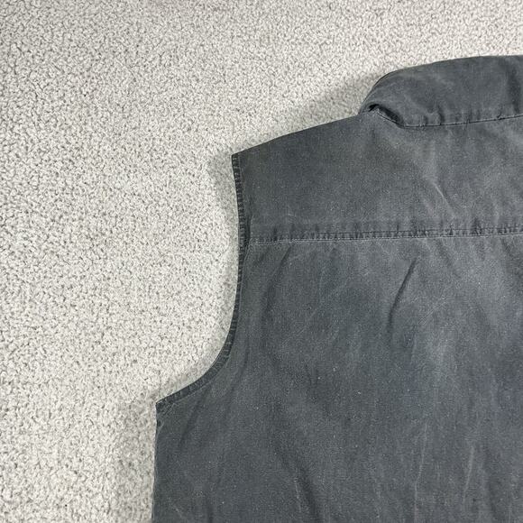 Vintage Banana Republic Vest Mens XL Safari Hunting 80s Hooded Photographer - Picture 13 of 16